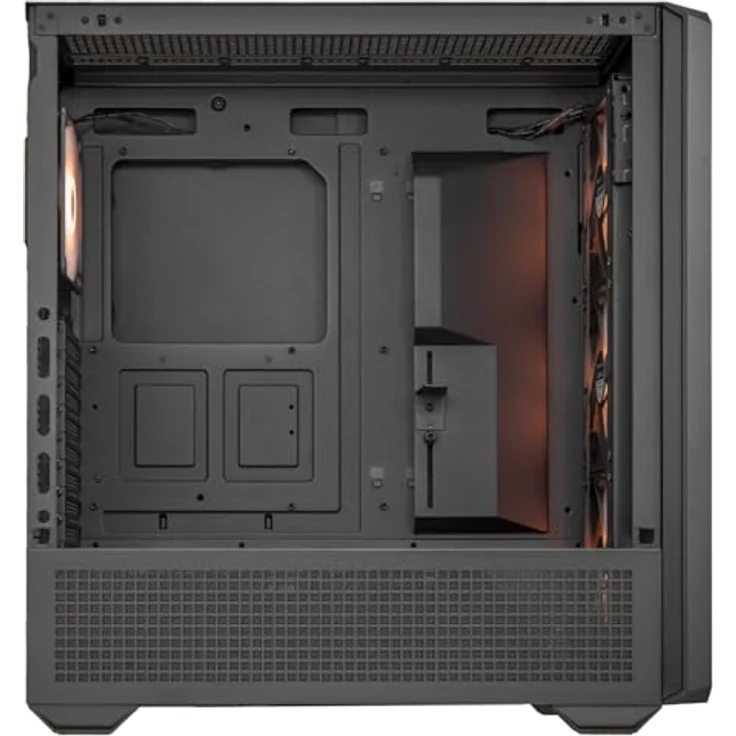 COUGAR MX600 RGB Mesh High Airflow Full Tower Gaming Gehäuse – Schwarz, mit integriertem universalen Lüfter-Hub – Bild 4