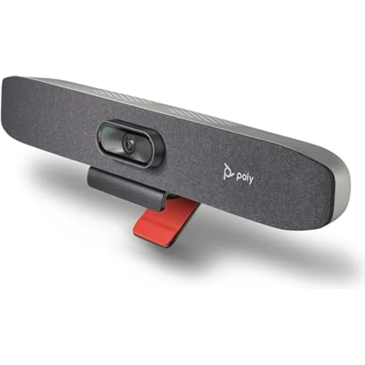 Poly Studio R30+ Videokonferenzsystem Audio Video Soundbar mit HP USB-C Dock G5, USB-Video-Bar für kleine Meetingräume, 4K-Kamera mit 120-Grad-Sichtfeld, Zoom Room und Microsoft Teams zertifiziert. – Bild 4