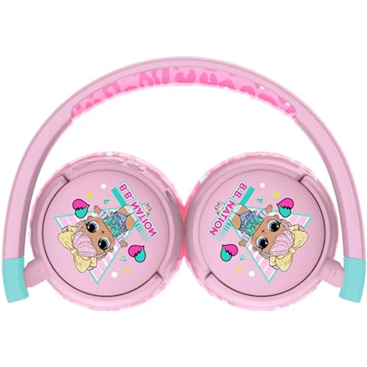 OTL B.B.Nation, Kabellose Kopfhörer mit V5.3 Bluetooth, 24 Stunden Akkulaufzeit, verstellbar für Kinder ab 3 Jahren, inkl. 3,5-mm Klinkekabel – Bild 5