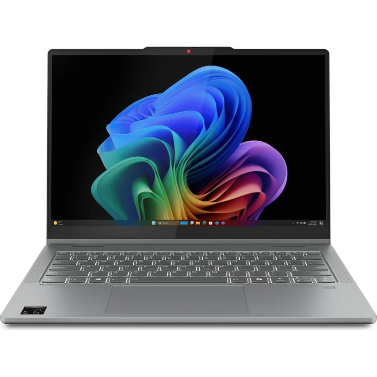 Lenovo IdeaPad 5 2-in-1 14Q8X9 Copilot+ PC, 14 Zoll OLED, 1000 GB SSD, 24 GB RAM, Snapdragon X Plus, WLAN 7, Grau