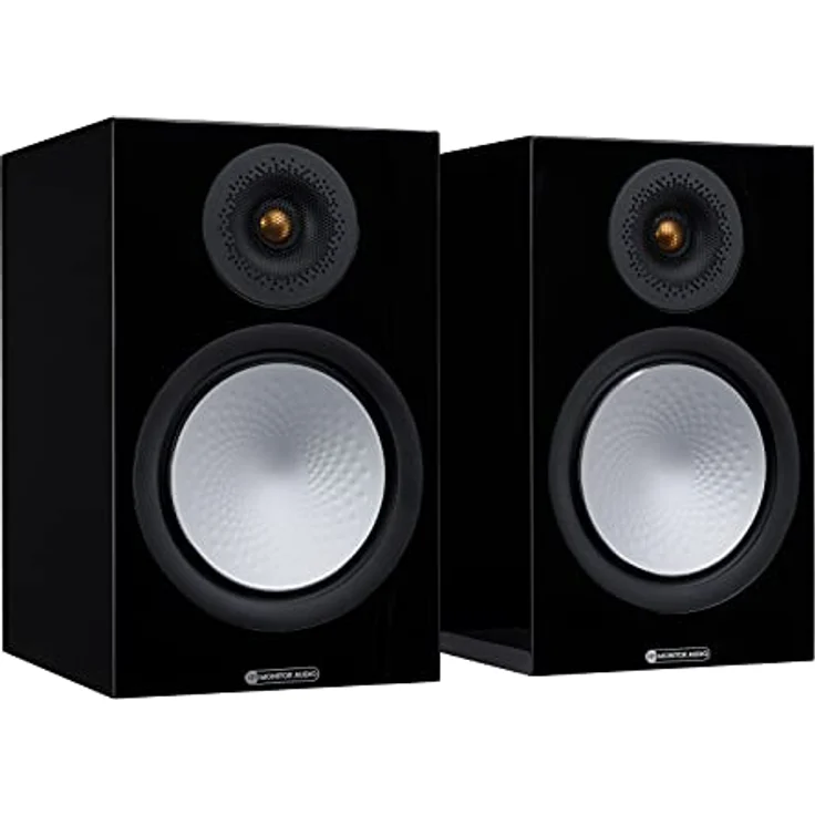 Monitor Audio Silver 100 New 7G in Black Gloss (Paar) - Regallautsprecher mit hochglänzendem Schwarz, paarweise erhältlich – Bild 2