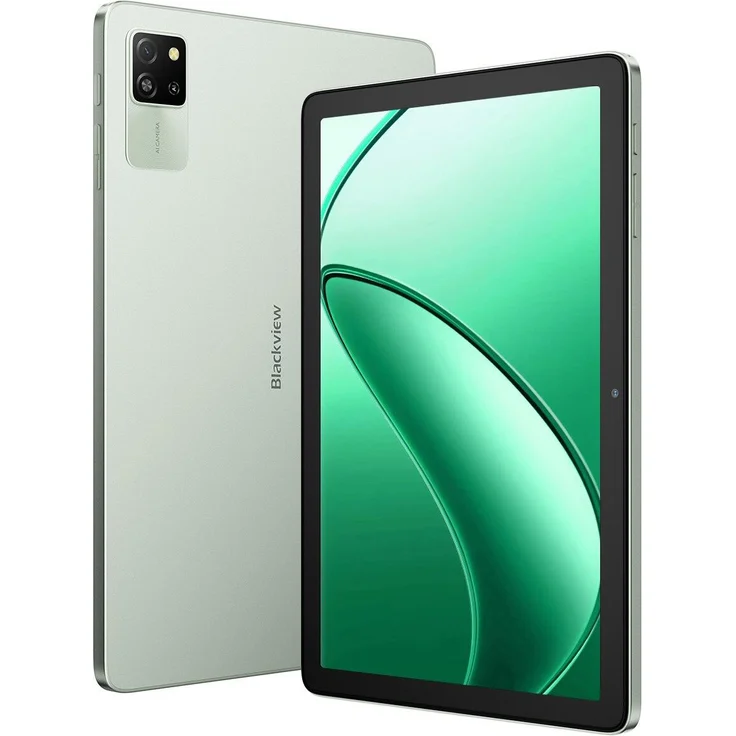 Blackview Tab 60, 10.1" Tablet mit 128 GB Speicher, 4 GB RAM, Android 14, Grün, LCD, 800 x 1280 Pixel, 5100 mAh Akku, 5 MP Frontkamera, 8 MP Rückkamera