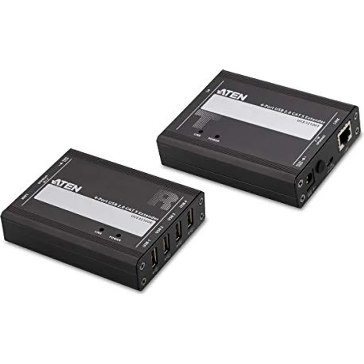 *4-Port USB 2.0 CAT 5 Extender 100m UCE32100