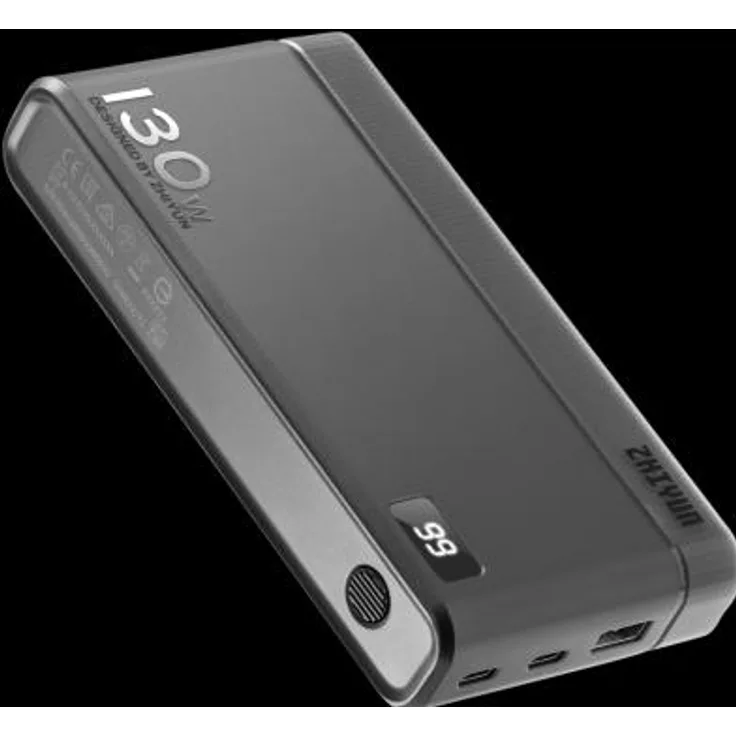 Zhiyun Molus 130W Power Bank, leistungsstarke Powerbank mit 130 W, schwarz