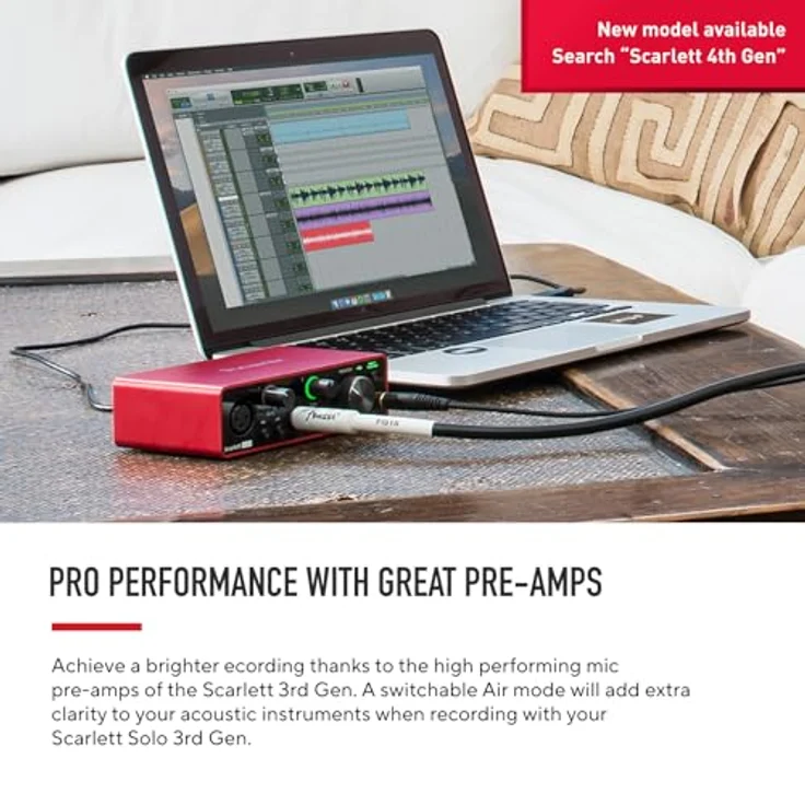 Focusrite Scarlett Solo 3rd Gen Audio Interface – Bild 3