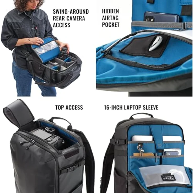 Tenba Sac à Dos Solstice v2 24L Backpack Noir, Kamera-Zubehör – Bild 4