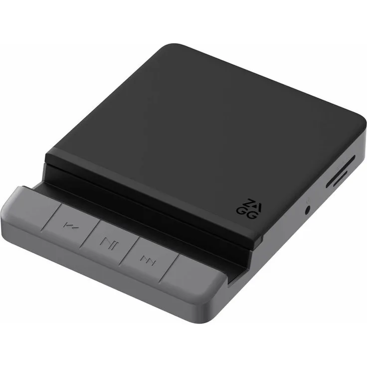 ZAGG Hub Media 6 Port USB-Typ C Docking Station mit HDMI 4K, integrierten Tablet-Ständer, SD/microSD-Kartenleser und Ladefunktion, schwarz