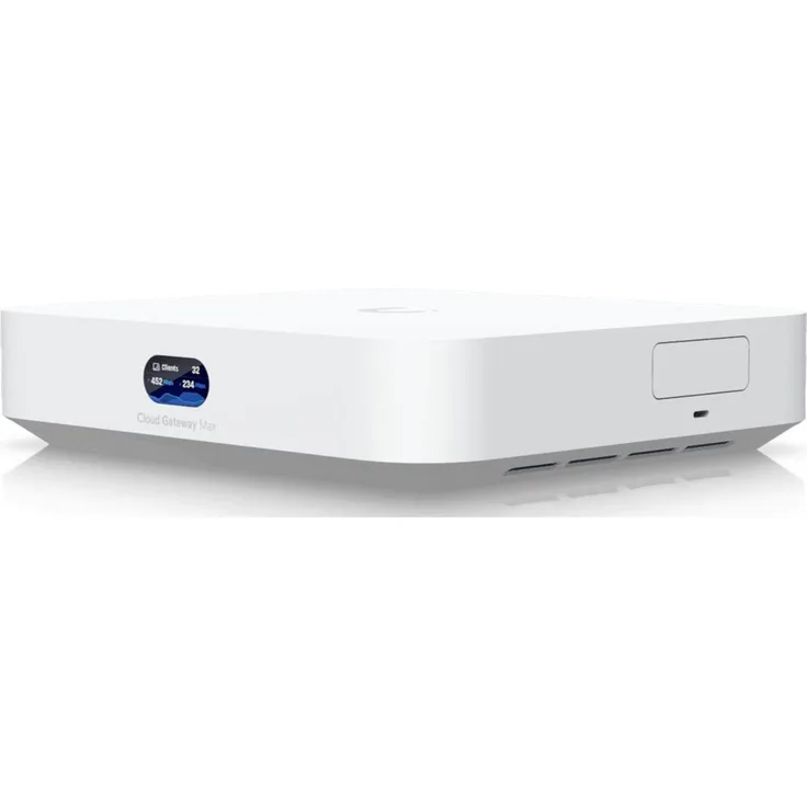 Ubiquiti Cloud Gateway Max NS, 2.5G Router mit IPS-Routing bis 1,5 Gbit/s, Weiss