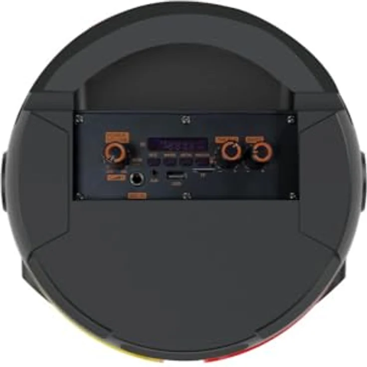 Denver BPS-355, Bluetooth Partylautsprecher mit LED-Licht, Schwarz – Bild 3