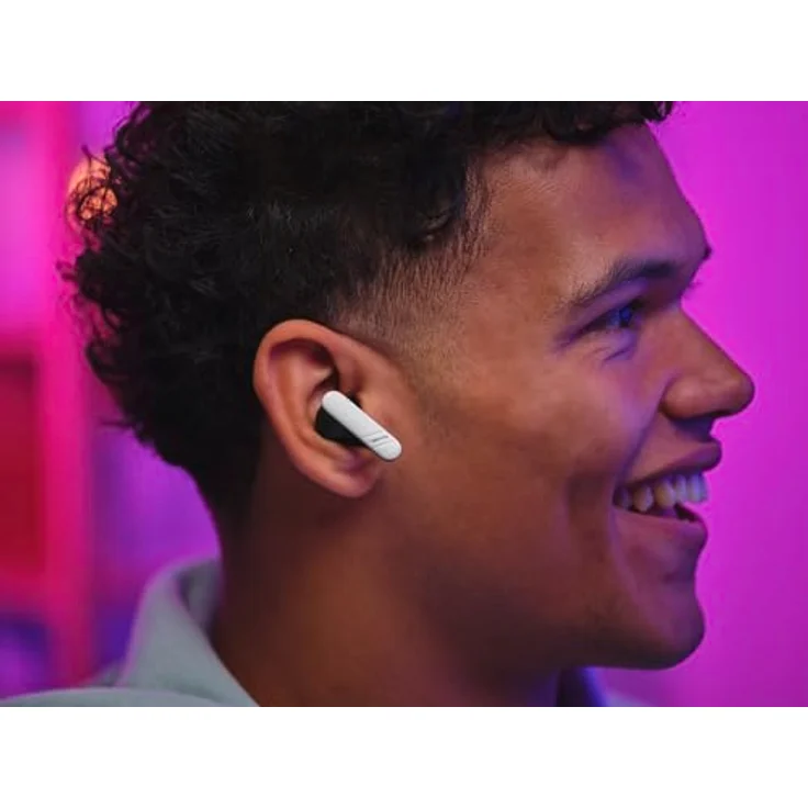 Trust GXT 409 Oxxie, True Wireless Stereo (TWS) Gaming Kopfhörer mit 100 - 10000 Hz Frequenzbereich, weiß – Bild 9