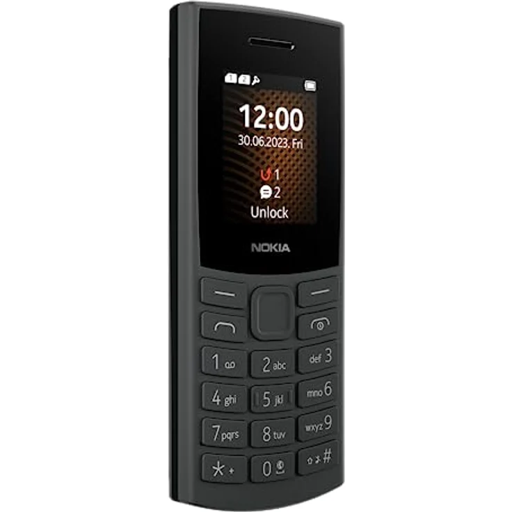 Nokia 105 4G Edition 2023 Dual-SIM Smartphone, 1,8" Display, 1450 mAh Akku, Charcoal – Bild 3