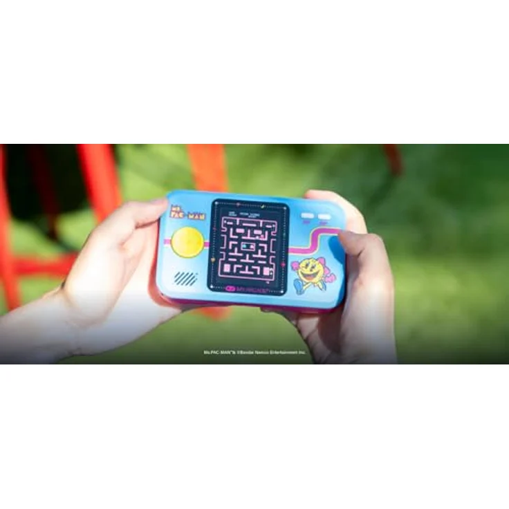 My Arcade Pocket Player Ms PacMan Portable, 2.75” Farbdisplay, ergonomisches Design, USB-C und Batteriebetrieb – Bild 9