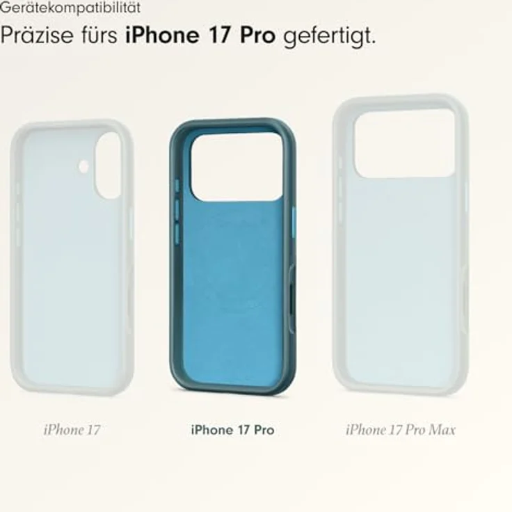 Beats Rugged Case iPhone 17 Pro, Rocky Mountain Blau, MagSafe-kompatibel mit robustem Schutz und Kamerasteuerung – Bild 3