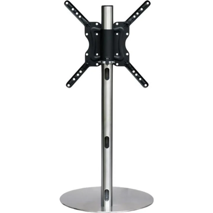 Sinox SWB7140, TV Ständer für 55 Zoll Fernseher, Tragfähigkeit 25 kg, VESA 200x200 mm bis 400x400 mm, drehbar 90°, Aluminium und Stahl, Silber