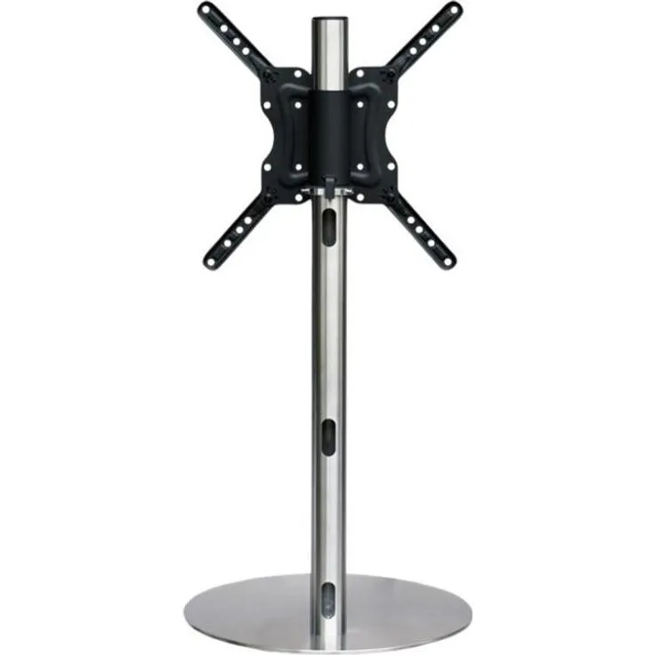 Sinox SWB7140, TV Ständer für 55 Zoll Fernseher, Tragfähigkeit 25 kg, VESA 200x200 mm bis 400x400 mm, drehbar 90°, Aluminium und Stahl, Silber