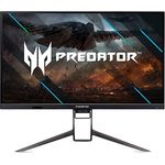 Acer Predator XB323QUNV Gaming Monitor 31,5 Zoll (80 cm Bildschirm) WQHD, 170Hz OC, 144Hz, 1ms (G2G) - Höhenverstellbar, DP AdaptiveSync, HDMI VRR, schwarz