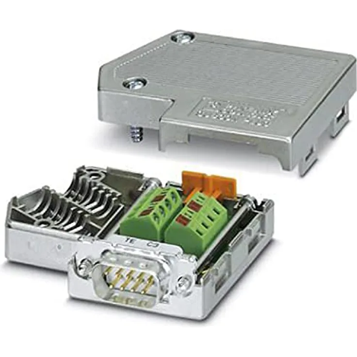 PHOENIX CONTACT SUBCON-PLUS-MODBUS/IL/BK D-SUB-Busstecker, 9 Polzahl, Stift, Zwei Kabelzuführungen unter 35°