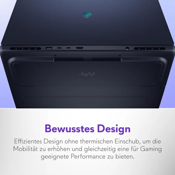 Alienware 16 Aurora Gaming Laptop AC16250, 16" WQXGA 120Hz, Intel Core 7 240H, NVIDIA GeForce RTX 5060, 16GB DDR5 RAM, 1TB SSD, Windows 11 Home, QWERTY International US – Interstellar Indigo – Bild 2