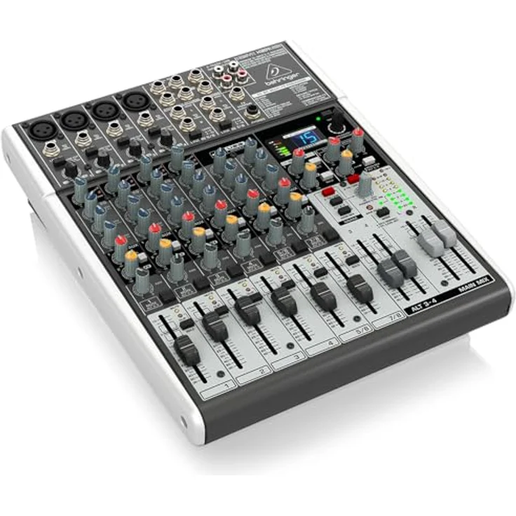 Behringer Xenyx X1204USB Mischpult mit USB-Audio-Interface (12-Kanal, 2-2 Bus) – Bild 3