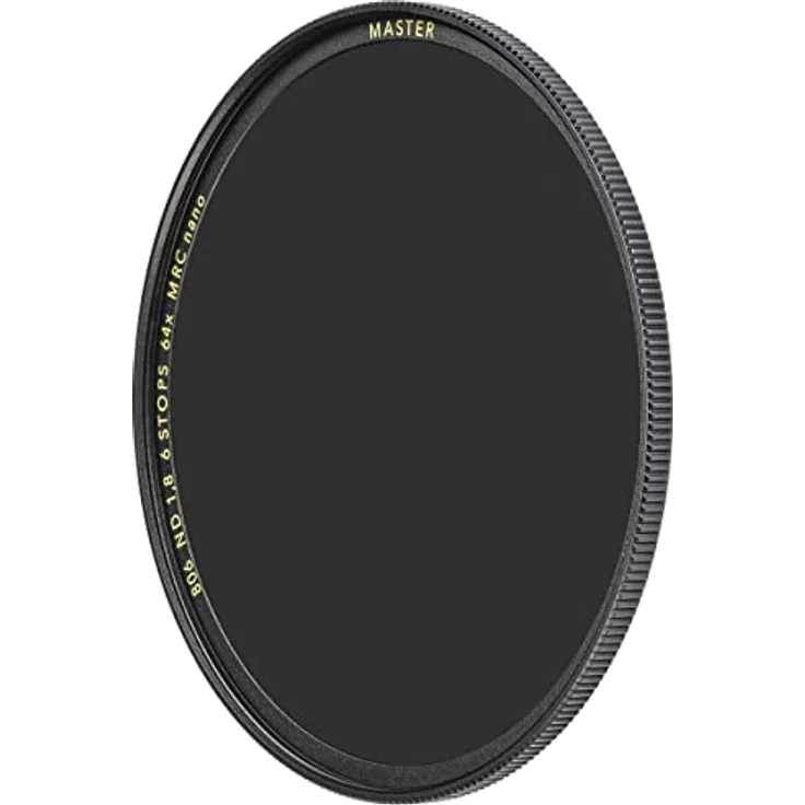 B+W Graufilter ND 1,8 MRC Nano Master 58mm (16x vergütet, Slim, Premium)