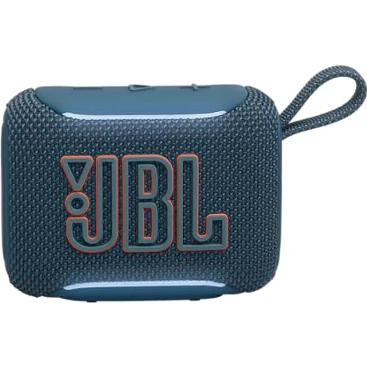 JBL GO 5, Ultra‑tragbarer Bluetooth‑Lautsprecher mit JBL Pro Sound, tiefem Bass, AirTouch‑Pairing, wasserdicht, 10 Stunden Wiedergabezeit, Blau – Bild 2