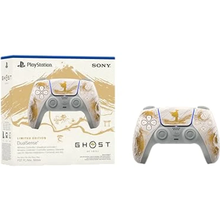 Playstation DualSense® Wireless Controller – Ghost of Yōtei™ Gold Limited Edition mit haptischem Feedback und adaptiven Triggern – Bild 2