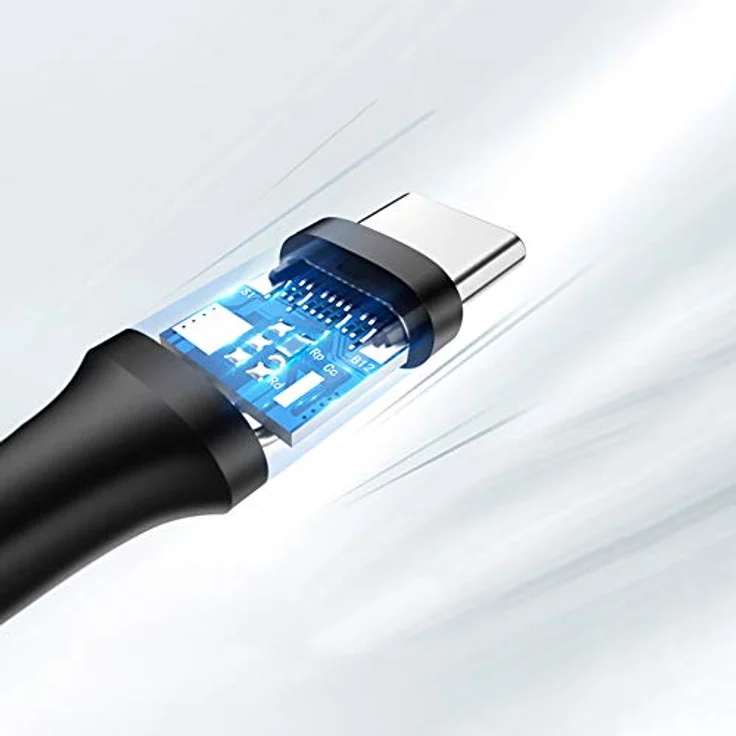 Ugreen USB-Kabel USB Type C Quick Charge Schnellladekabel 3.0 3A 0,25 m schwarz (US287 60114) – Bild 6