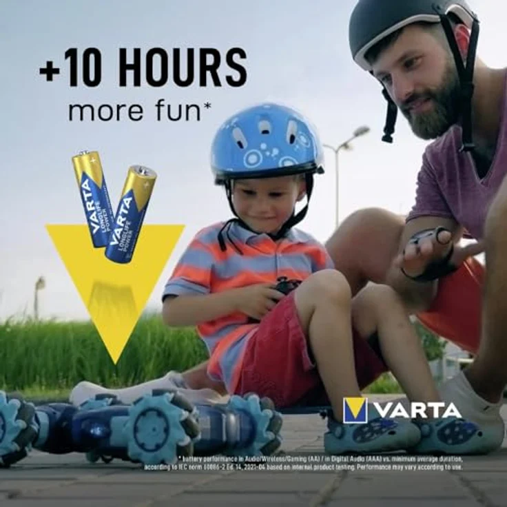 Varta High Energy Alkaline Batterie AA Mignon 4er Pack – Bild 7