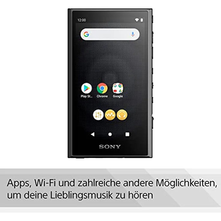 Sony Walkman NW-A306 Touchscreen MP3 Player - 32GB, Bis zu 36h Akkulaufzeit, Verbesserte Soundqualität, Wi-Fi-kompatibel für direkten Musikdownload & Musikstreaming, schwarz – Bild 3