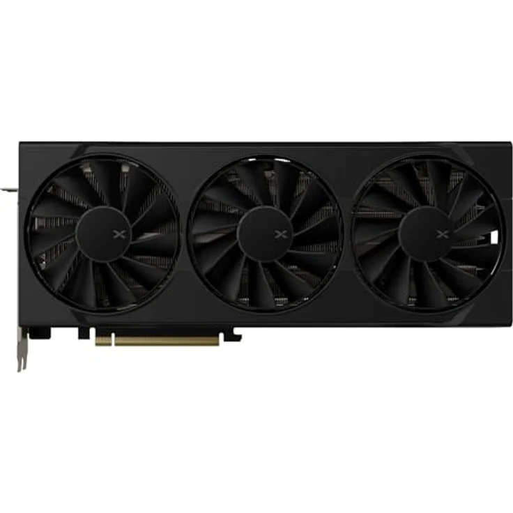 XFX Radeon RX9070 SWIFT OC Gaming Grafikkarte, 16GB GDDR6 Speicher, 3xDP/1xHDMI, AMD Radeon RX 9070 - Schwarz – Bild 4