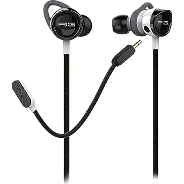 NACON RIG200HSW Gaming Headset mit Mikrofon, mehrfarbig, kompaktes Design, hohe Qualität