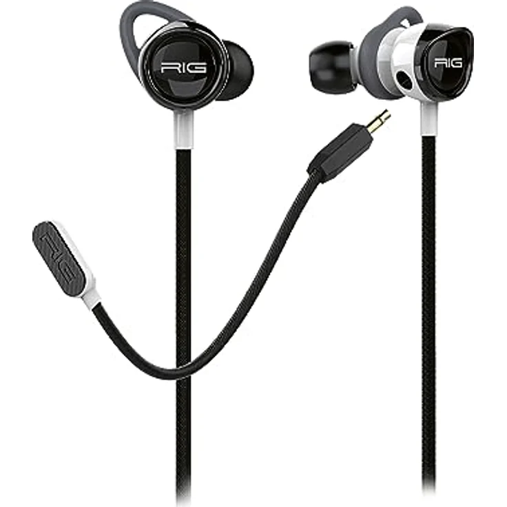 NACON RIG200HSW Gaming Headset mit Mikrofon, mehrfarbig, kompaktes Design, hohe Qualität