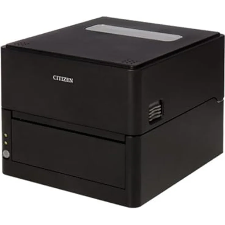 Citizen CL-E300, Etikettendrucker mit Thermodirekt-Technologie, 203 dpi, 200 mm/s, LAN, USB, seriell, Schwarz