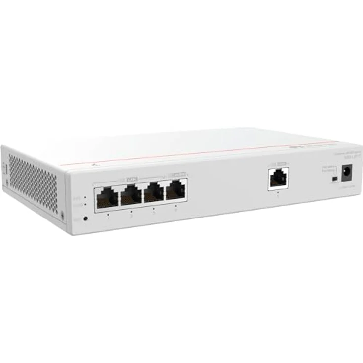 Huawei eKit Gateway S380-L4P1T, Netzwerk Switch, Grau mit PoE+ und bis zu 150 Usernutzer – Bild 4