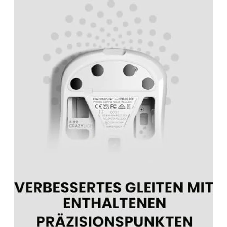 Pulsar Superglide V3 Glass Pad Type-S, XL Gaming Mauspad, optimiert für Speed Maussensor, Glasoberfläche, rote Farbe – Bild 6