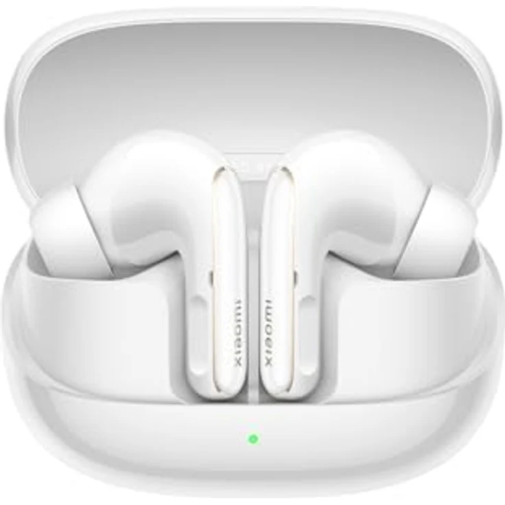 Xiaomi Buds 5 Pro Bluetooth - 11mm HiFi-Dreifach-Treiber, 55db ANC Active Noise Cancellation und 15m/s ENC, Lossless Qualcomm Sound und Harman AudioEFX, Weiß – Bild 2