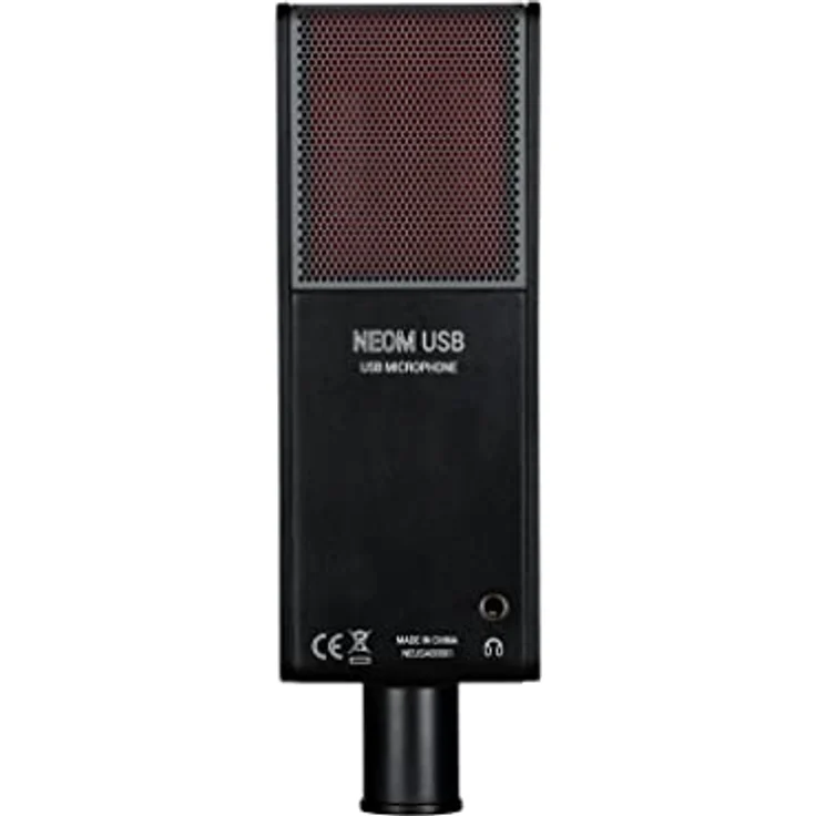 SE Electronics NEOM USB, USB-Mikrofon mit null-Latenzüberwachung, 24-Bit/192 kHz, inkl. Desktop-Ständer und Mikrofonclip – Bild 3