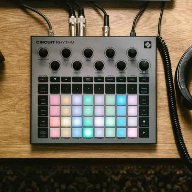 Novation Circuit Rhythm: Sampler und Groovebox mit acht Sample-Spuren für die Erstellung und Performance von Beats. – Bild 2