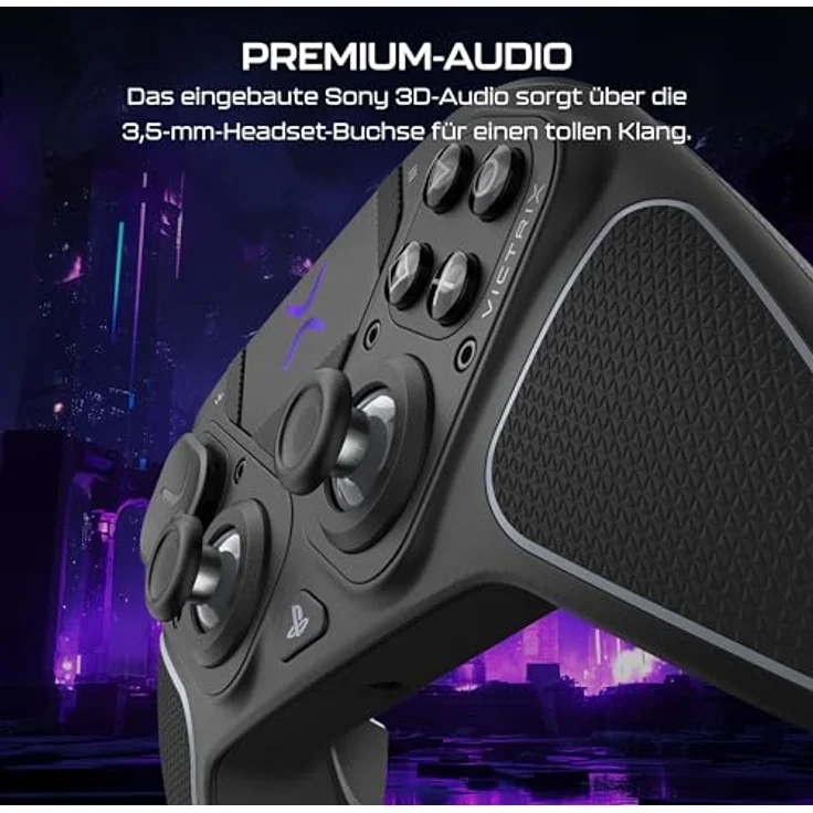 Turtle Beach Victrix Pro BFG Reloaded, Gaming Controller für Windows, PS4, PS5, mit modularen Komponenten und anpassbaren Tasten, schwarz – Bild 6