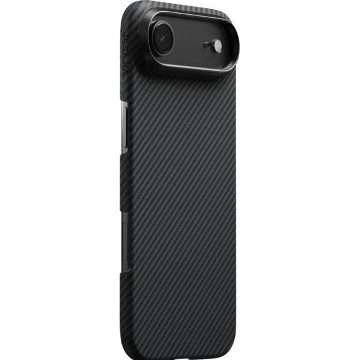 Pitaka Ultra-Slim Case für Apple iPhone Air, ultradünne Smartphone Hülle aus Aramidfaser, Schwarz, MagSafe-kompatibel