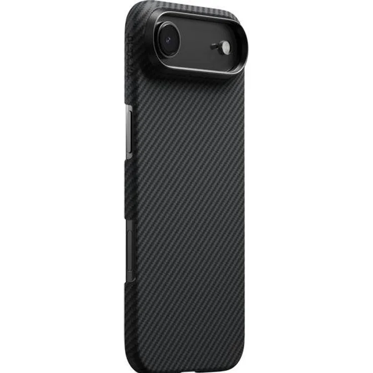 Pitaka Ultra-Slim Case für Apple iPhone Air, ultradünne Smartphone Hülle aus Aramidfaser, Schwarz, MagSafe-kompatibel
