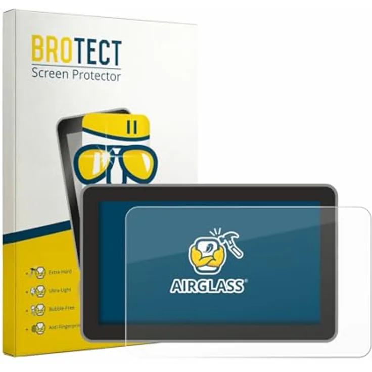 BROTECT Schutzglas für Bambu Lab H2C, Extrem kratzfest 9H, Anti-Fingerprint, ultra-transparent, Made in Germany