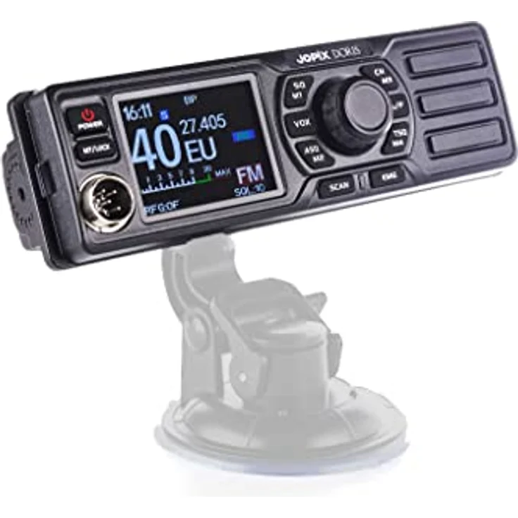 Jopix CB Funksender JOPIX Doris 40CH, AM/FM, 4W, ASQ, Roger Beep, VOX, 12-24V – Bild 4