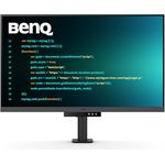 BenQ RD320UA 32“ 4K 3840x2160 Programmiermonitor mit 2000:1 Kontrastverhältnis, Nano Matte Panel, Nightstundenschutz, MoonHalo, USB-C, ergonomischer Standfuß - Programmiermonitor in Schwarz