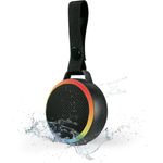 Silvercrest Bluetooth Lautsprecher Sound Spot, Wasserdicht mit Licht, Schwarz, 16 Stunden Akkulaufzeit, True Wireless Stereo