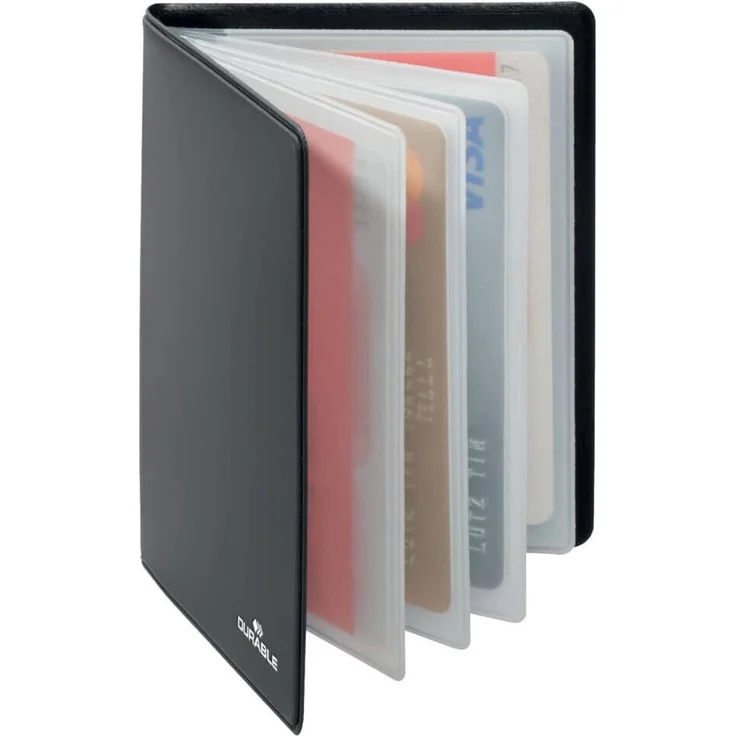 DURABLE Aktenordner DURABLE 230958 Kreditkartenetui RFID Secure anthrazit für 8 Karten, dokumentenecht – Bild 1