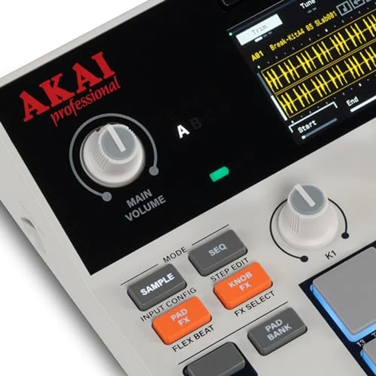 Akai MPC Sample, DJ Controller mit leistungsstarken Performance-Pads und umfangreicher Sampling-Funktionalität – Bild 25