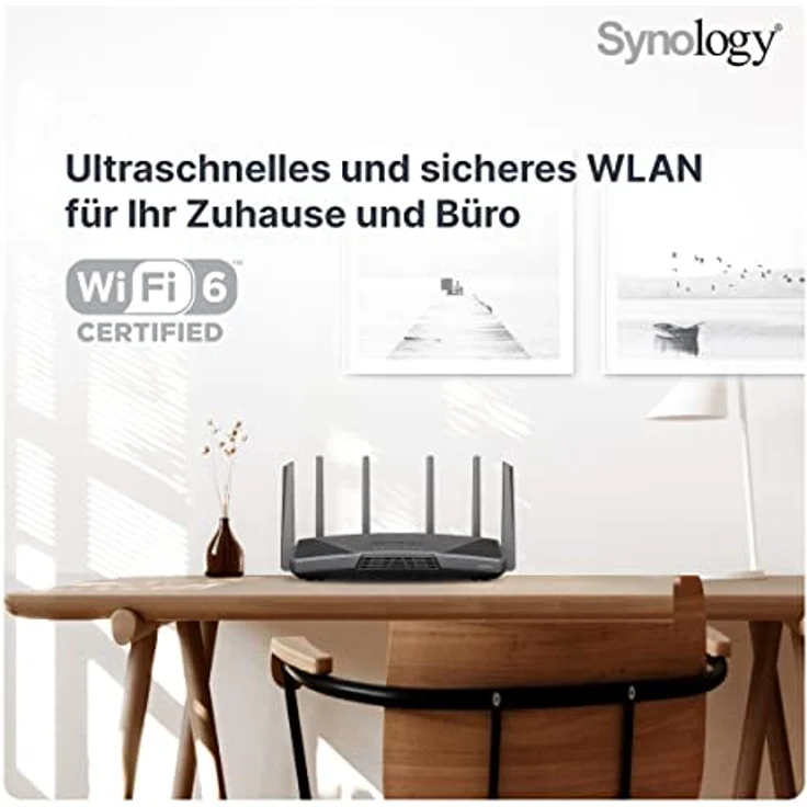 Synology RT6600ax Tri-band Wi-Fi6 Router - Wireless Router Wi-Fi 6 – Bild 2