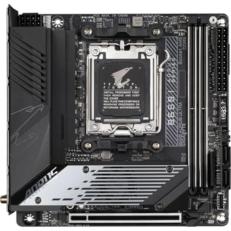 Gigbayte Aorus B650I AORUS Ultra (Sockel AM5/B650/DDR5/S-ATA 6Gb/s/Mini ITX) – Bild 2