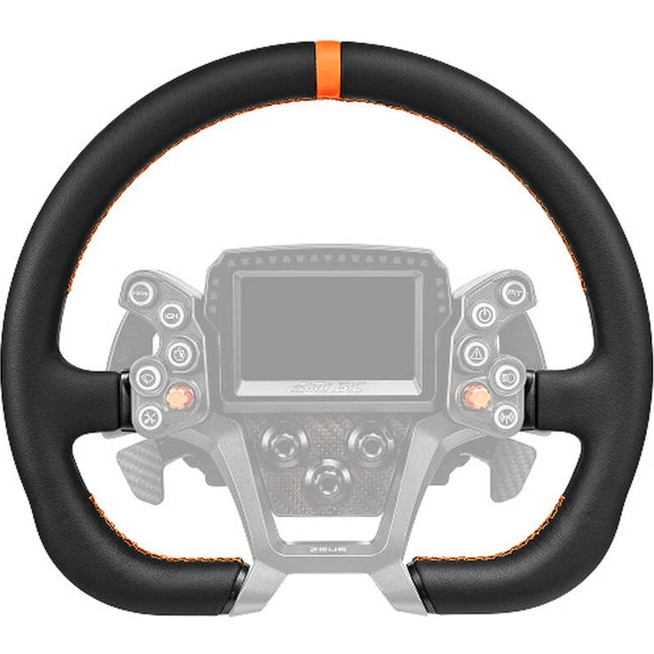 Simagic ZGT-320CD, D-Shape Gaming-Lenkrad mit Lederbezug und hohem Grip für GT-Simulationen